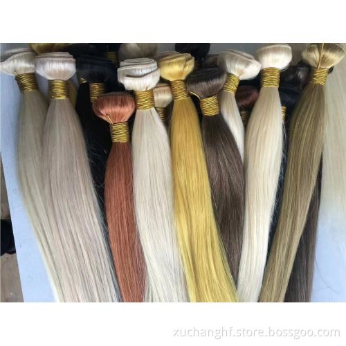 Top Quality Cheap Price Grade Human Hair Weave Bundles Silky Straight Peruvian Virgin Human Hair Extension